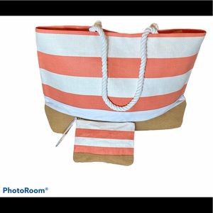 Crocs Beach Bag & Wristlet
